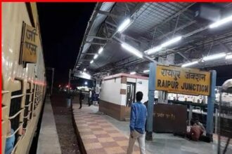 Accident Raipur Railway Station