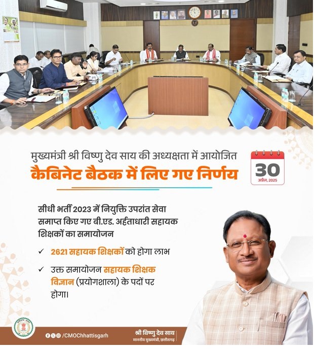 Cabinet Meeting Decisions