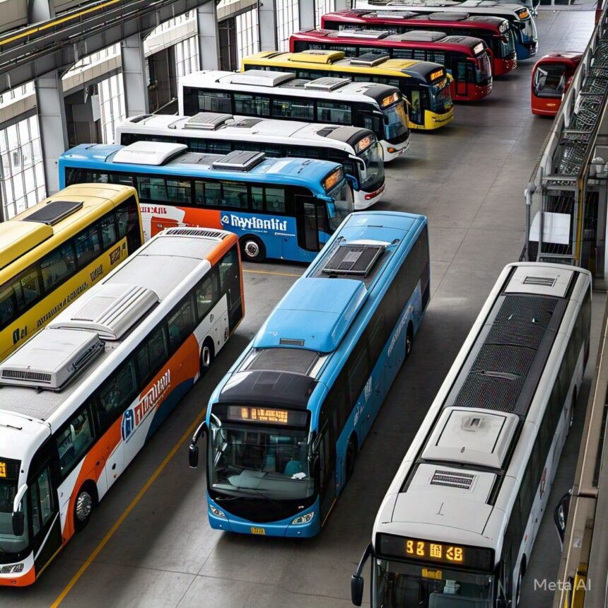 E-City Bus in raipur