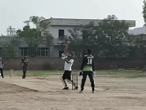 Heart Attack on Cricket Field