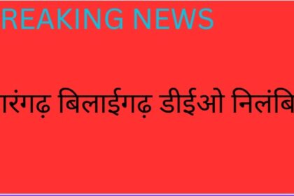 Sarangarh DEO Suspended