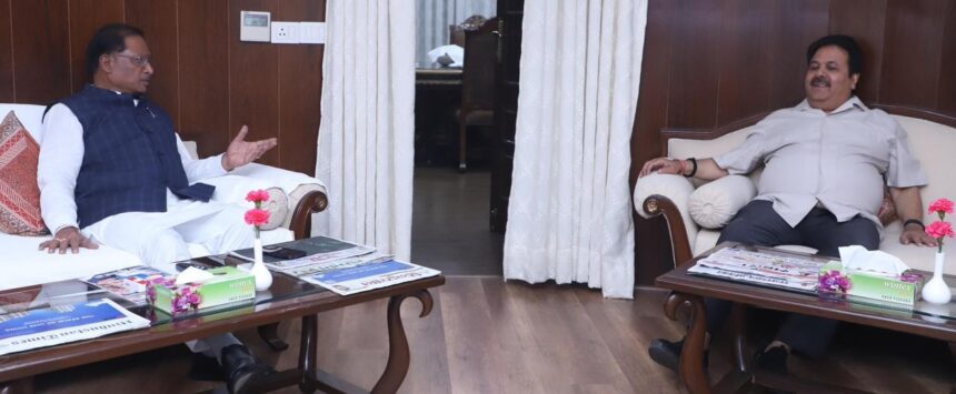 Vishnudeo Sai Meets Rajeev Shukla
