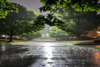 Average Rainfall in CG
