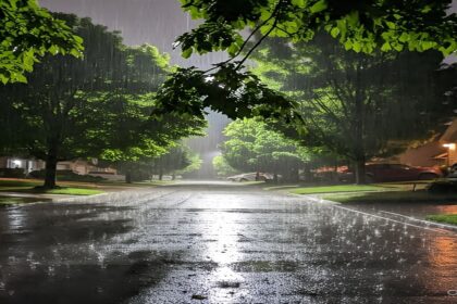 Average Rainfall in CG