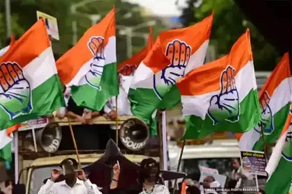 Congress Protest Against ED