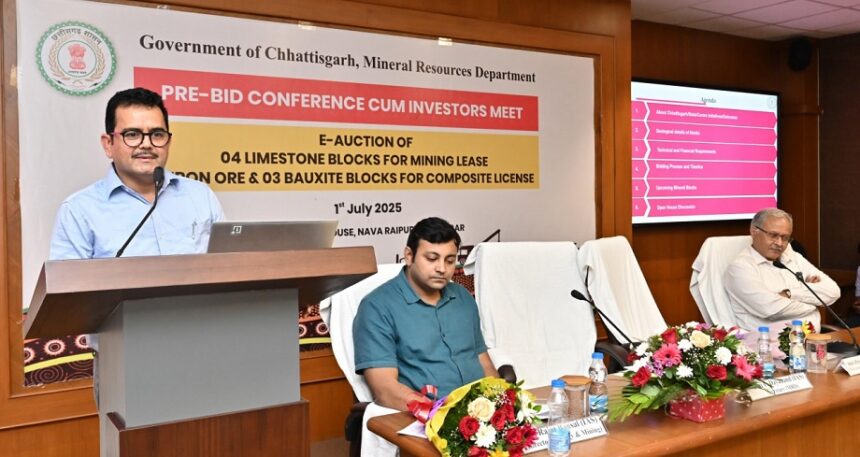 Mineral Block Auction in Chhattisgarh