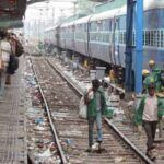 Railway Line Crossing Fine India