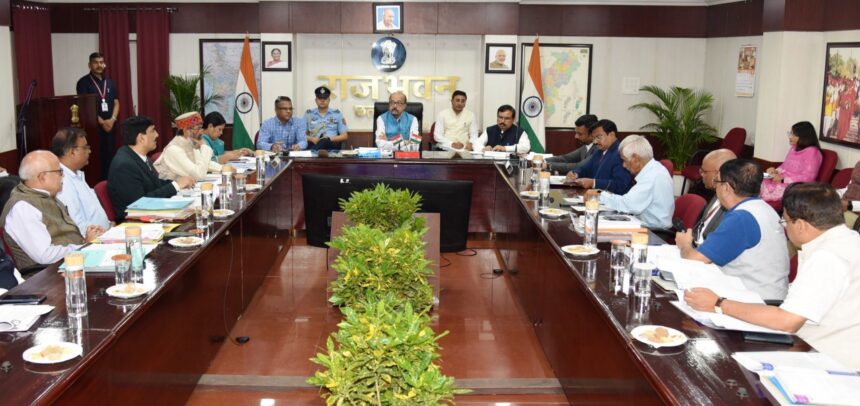 Governor Ramesh Deka Meeting