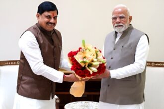 CM Mohan Yadav Meets PM Modi