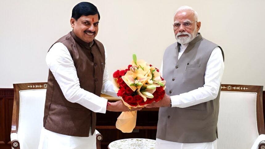 CM Mohan Yadav Meets PM Modi