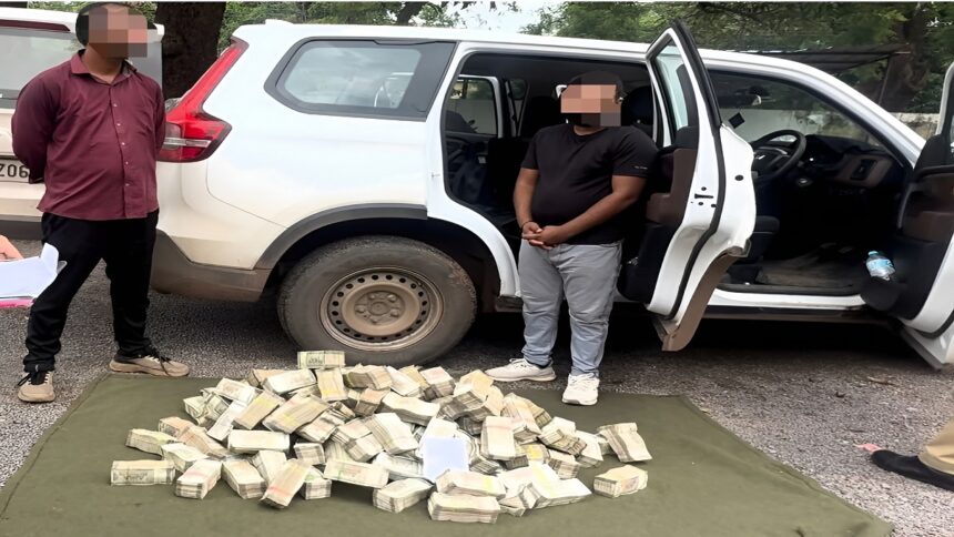Cash Seizure Khairagarh