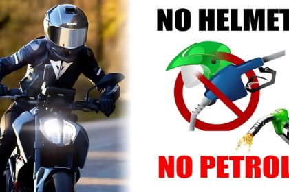 No Helmet No Petrol Rule