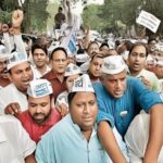 AAP Protest in Chhattisgarh