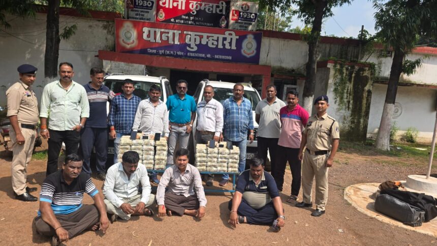 Cash Seizure in Bhilai