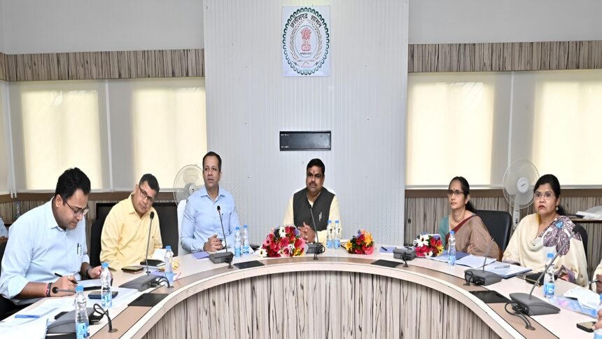 Chhattisgarh Education Meeting