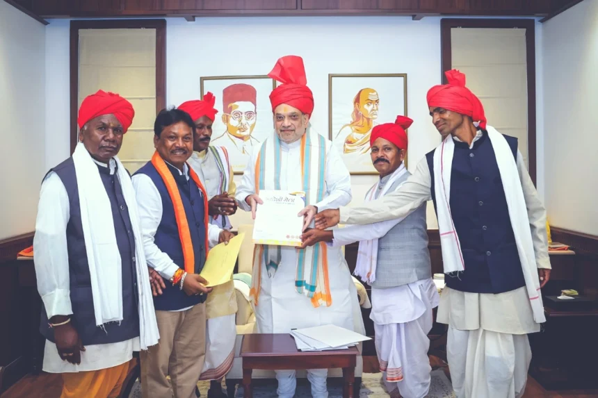Amit Shah Bastar Dussehra Visit