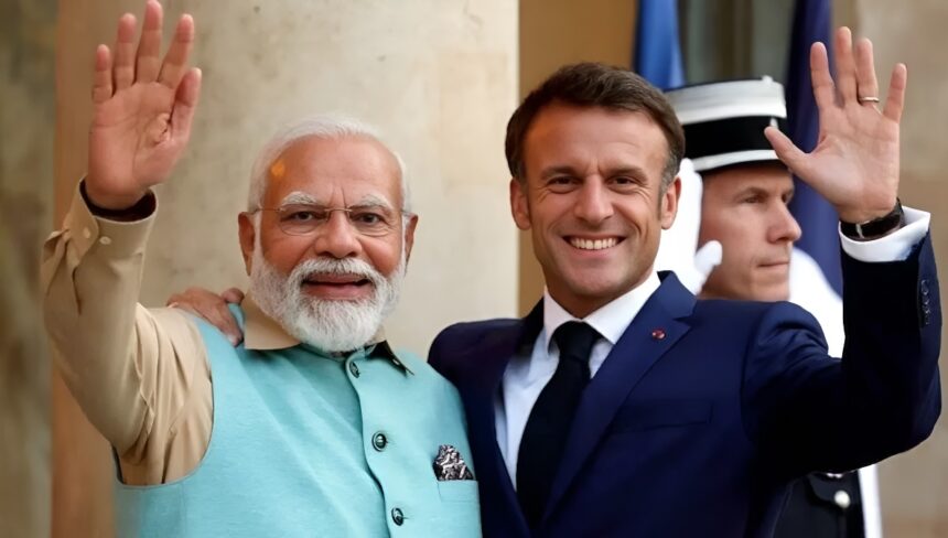PM Modi Macron Talks