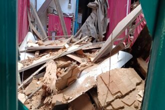 Raipur Collectorate Roof Collapse