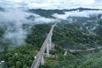 Sairang Rail Project Mizoram