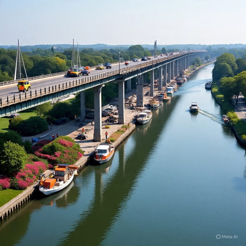 High Level Bridge Construction