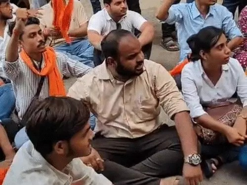 Bilaspur SSP vs ABVP Leaders Clash