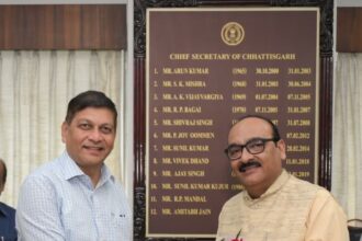Chhattisgarh New Chief Secretary