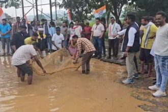 Bijapur Barsur Highway Protest