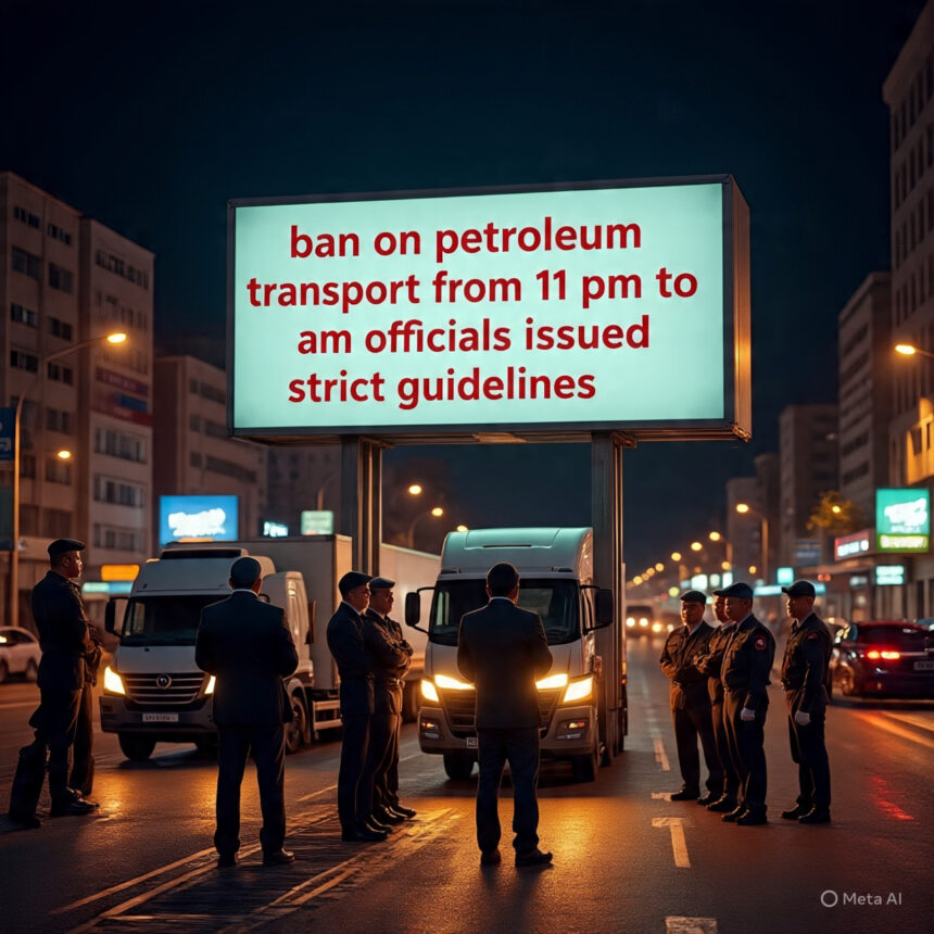 Petroleum Transport Safety