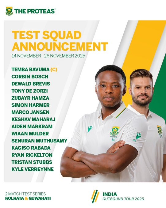 South Africa Tour of India