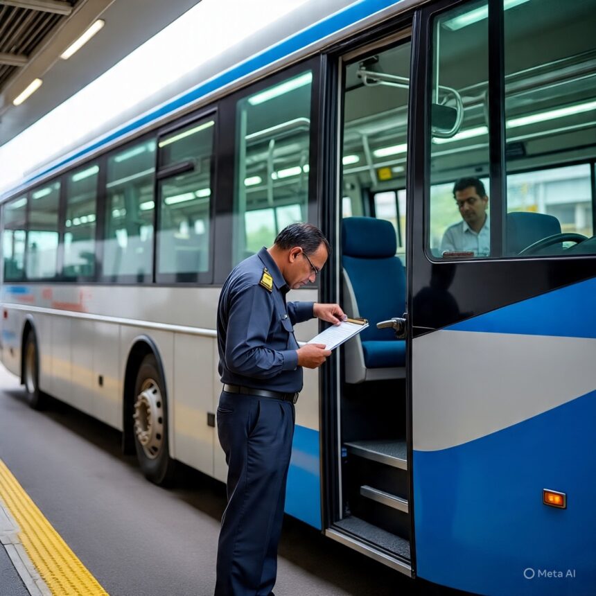 Bus Safety Inspection