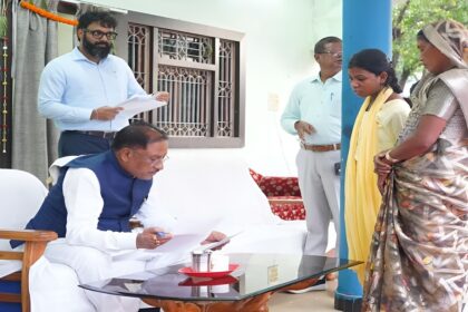 CM Vishnu Deo Sai Public Interaction