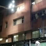 Hospital fire