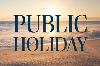 Public Holiday Notification
