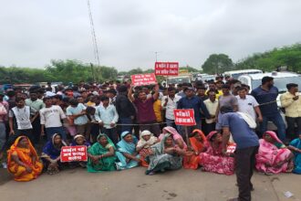 Road protest