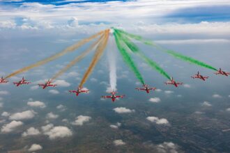 Suryakiran Aerobatic Show Chhattisgarh