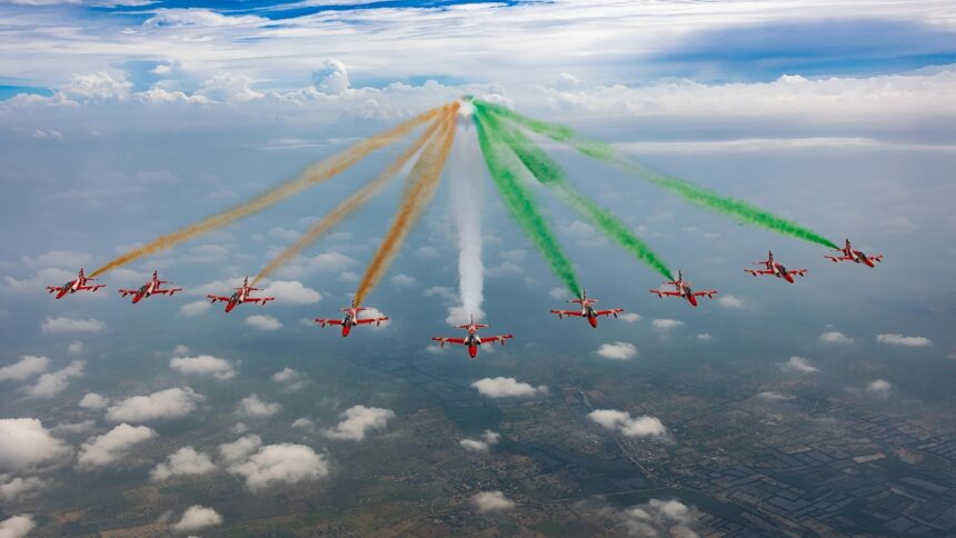 Suryakiran Aerobatic Show Chhattisgarh