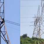 Youth Climbs Electric Tower