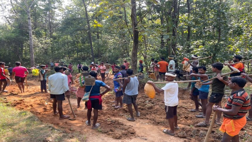 Abujhmad Road Construction
