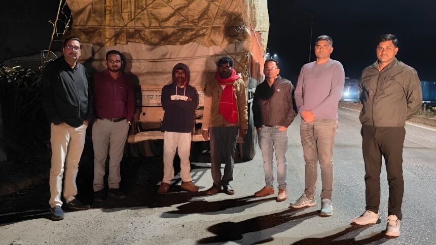 Illegal Paddy Transport Chhattisgarh