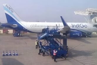 Indigo Flight Emergency Landing Raipur