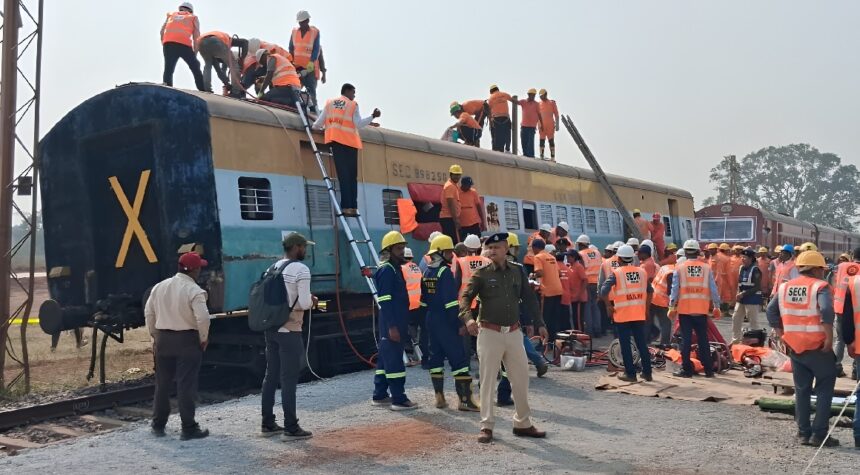 Rail Accident Mock Drill