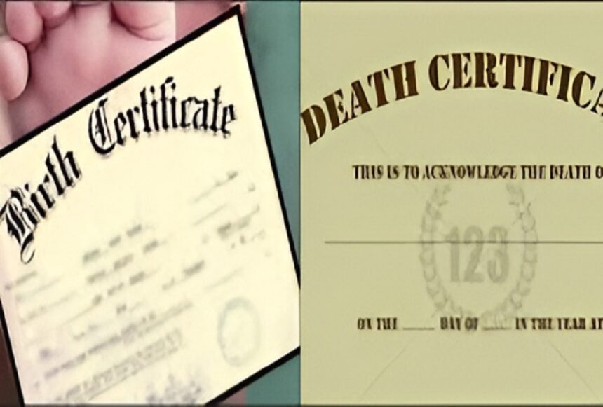 CG Birth Death Certificate
