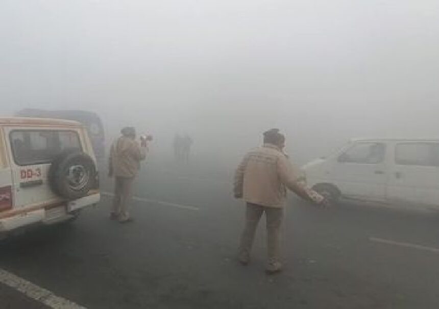 Fog Road Safety Advisory