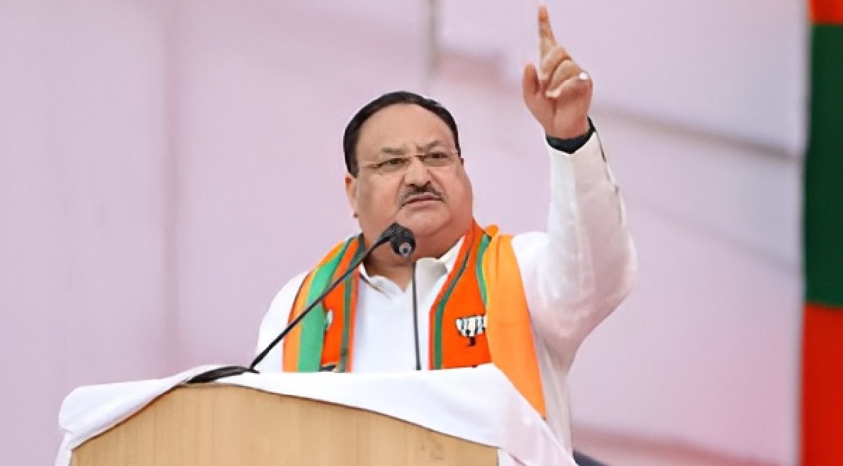 JP Nadda Durg Visit 
