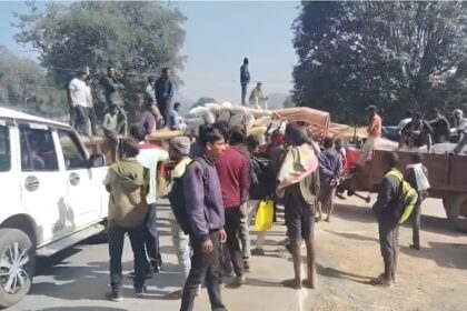 Paddy Procurement Protest