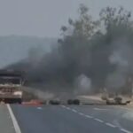 Commercial Gas Cylinder Pickup Fire