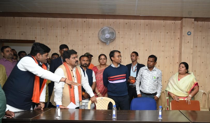 Raipur District Panchayat Inspection