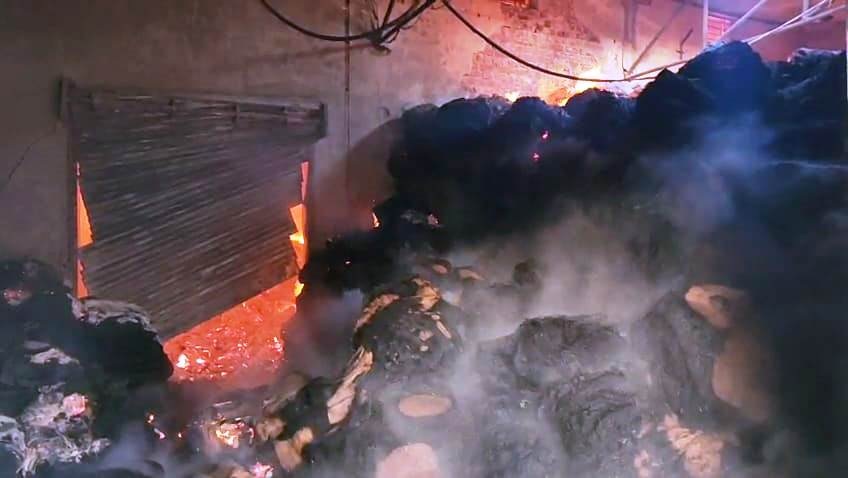Surajpur Rice Mill Fire