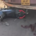 Truck Bike Accident