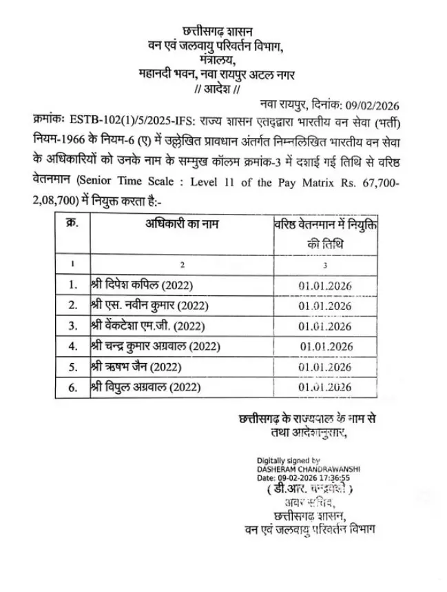 IFS Senior Pay Scale